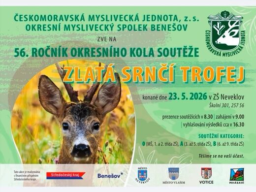 Zlatá srnčí trofej 2026